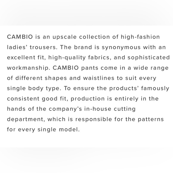 💕HOST PICK💕 HALSBROOK 🆕’Cambio’ Parla Dark Tenscel Stretch Skinny Jean. Sz14. - Picture 6 of 6